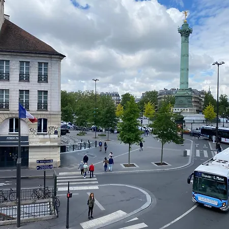 Kwatera prywatna At Place Bastille Near Metro And Maris Modern *